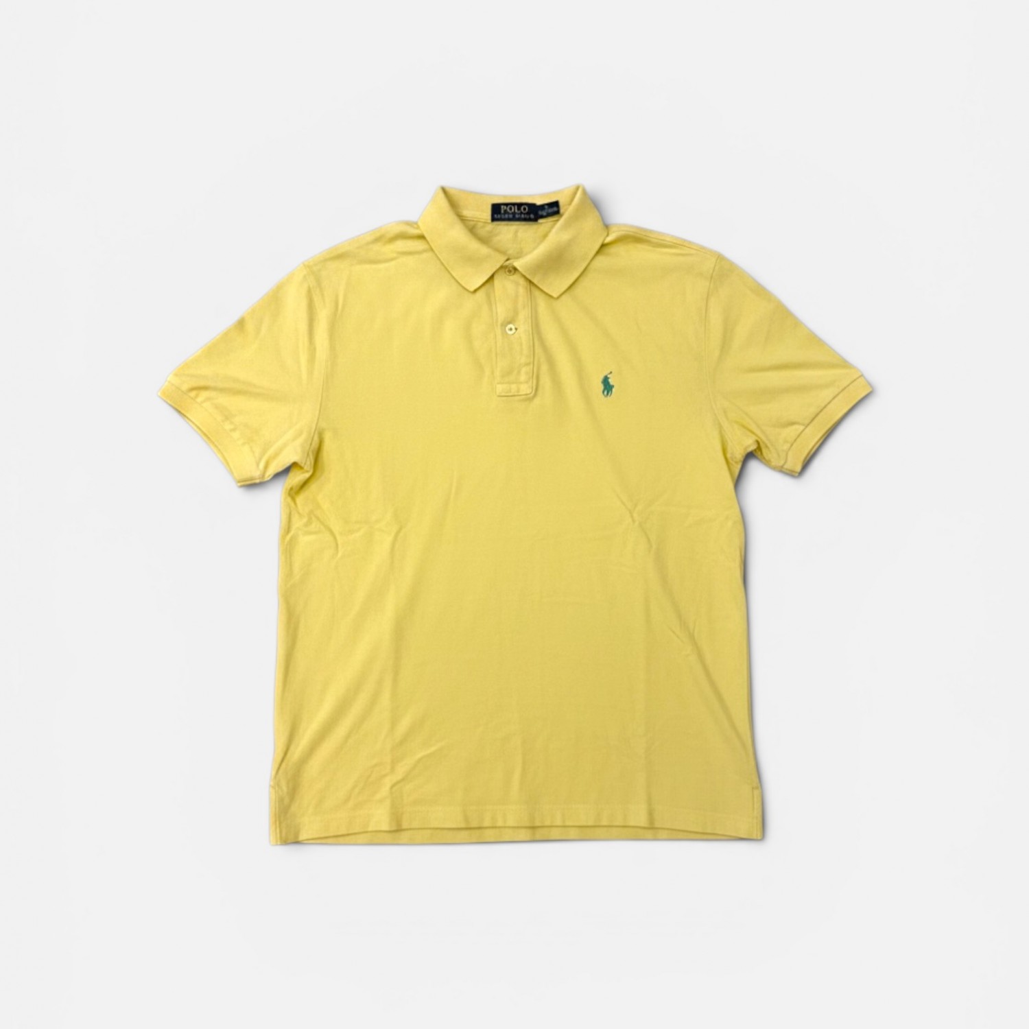 Polo Ralph Lauren Κίτρινη Ανδρική Μπλούζα Polo